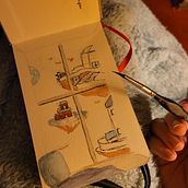 30 days of pen and ink. Traditional illustration, Sketchbook, Sketching, Creativit, and Drawing project by emhi00100 - 02.07.2021