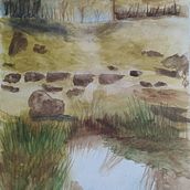 Mi Proyecto del curso: Paisajes naturales en acuarela. Naturalistic Illustration project by ursulanp - 05.09.2021