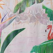 Mi Proyecto del curso: Pintura botánica con acrílico. Projekt z dziedziny Malarstwo akr i lowe użytkownika macarena_lopez86 - 09.05.2021