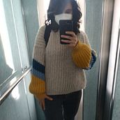 Mi Proyecto del curso: Crochet: crea prendas con una sola aguja. Crochet project by Betapata Seoane - 05.10.2021