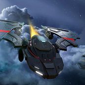 Nave sci-fi en 3D (Rojo) Ein Projekt aus dem Bereich Design, 3D und Digitales Design von Israel Rojo - 10.05.2021