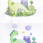 My project in Illustration Techniques with Watercolor and Gouache course. Traditional illustration project by mcalix31 - 05.09.2021