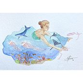 Mi Proyecto del curso: Técnicas de acuarela para ilustraciones de ensueño . % artmisa tarafından hazırlanan Geleneksel illüstras, Ve on projesi - 05.10.2021