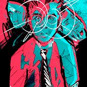 Music inspired punk piece. Traditional illustration, Music, Poster Design, Digital Illustration, Digital Drawing, and Digital Painting project by Dan Prieto - 05.10.2021