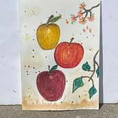 My project in Illustrating Nature: A Creative Exploration course. Traditional illustration project by Zora Jae - 05.07.2021