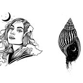 Mi Proyecto del curso: Diseño de tatuaje de autor con Procreate. Un progetto di Design di tatuaggi di Shaula Rodriguez - 07.05.2021