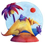 My project in Illustration Techniques with Watercolor and Gouache course. Un progetto di Illustrazione tradizionale di Silke D - 11.05.2021