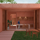 Capitanía de la Cruz de Huanacaxtle. Design, Traditional illustration, Architecture, Interior Architecture & Interior Design project by Cinthia Cabrera - 11.03.2020