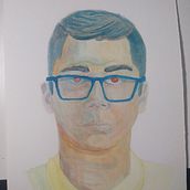 Meu projeto do curso: Retrato artístico em aquarela. Un proyecto de Ilustración tradicional de Atila Leles - 05.05.2021