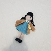 My project in Amigurumi: Design Clothing, Hair and Accessories course. Crochê projeto de Jessica - 08.05.2021