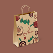 Branding- Bonbonnière (empresa fictícia). Design, and Advertising project by Artur Ábdon - 05.12.2021