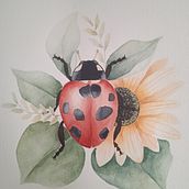 Mi Proyecto del curso: Dibujo y composición naturalista en acuarela. Un proyecto de Ilustración tradicional de Daniela Henríquez - 12.05.2021