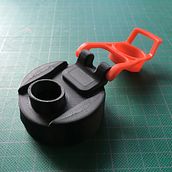 Modelado y reparación de tapa - impresión 3D en TPU. Un proyecto de Diseño de Melissa Díaz Quiroz - 11.05.2021