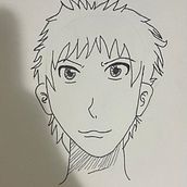 Meu projeto do curso: Criação de personagens de mangá. Traditional illustration project by pa4932327 - 05.13.2021