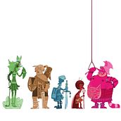 Il mio progetto del corso: Fabbrica di personaggi illustrati "GLADIATORI IMPROBABILI". Een project van Traditionele illustratie, Ontwerp van personages, Kinderillustratie, Digitale illustratie y Verhaallijn van Patrizia Leoni - 13.05.2021