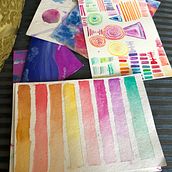 My project in Modern Watercolor Techniques course. Traditional illustration project by Yshi Kala - 05.12.2021