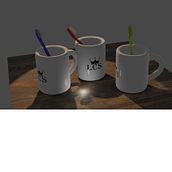 Cosas que hice en 3d. Game Development, Video Games, 3D, 3D Modeling, and Game Design project by Lorenzo Caballero Sollmann - 05.13.2021