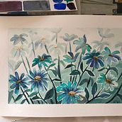 My project in Creation of Color Palettes with Watercolor course. Un proyecto de Ilustración tradicional de Lisa Torkelson - 01.05.2021