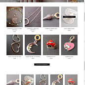 Tienda en linea para venta de joyeria. Web Design, and Digital Marketing project by Sebastian Galindo - 05.11.2020
