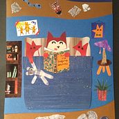 Il mio progetto del corso: Illustrazione di storie con la carta. Un progetto di Illustrazione tradizionale, Collage, Papercraft e Illustrazione infantile di vimarnacobolda - 13.05.2021