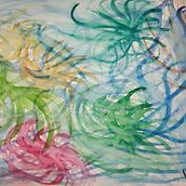 Abstract Watercolor Paintings. Pintura em aquarela projeto de Viral Limbad - 12.05.2021