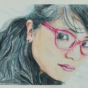 Mi Proyecto del curso:  Retrato realista con lápices de colores. Traditional illustration, Fine Arts, Pencil Drawing, Drawing, Portrait Drawing, Realistic Drawing, and Artistic Drawing project by diegoche - 05.13.2021