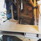Escrivaninha L. Un proyecto de Carpintería, Diseño y creación de muebles					 de Filipe Zumarán - 14.05.2021