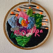 Mi Proyecto del curso: Bordado creativo: revolución a puntadas. Creativit, and Embroider project by Bárbara Casas - 05.13.2021