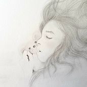 My little one, my inspiration <3 . % Sara Vasquez tarafından hazırlanan Geleneksel illüstras, on, Ve Kalem Çizimi projesi - 05.15.2021