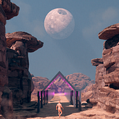 Proyecto Final: El descubrimiento . 3D, Ilustrasi Digital, Dan desain 3D proyek oleh Pablo Galeano - 05.13.2021