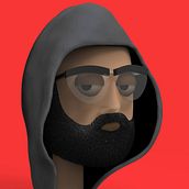 tributo cryptopunk 4713. Un progetto di 3D di Raul Ortiz - 15.05.2021