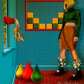 Su look. Traditional illustration, Graphic Design, Painting, and Collage project by Elena Arboleda Salas - 05.15.2021