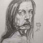 Mi Proyecto del curso: Retrato realista con lápiz de grafito. Un proyecto de Ilustración tradicional, Bellas Artes, Bocetado, Dibujo a lápiz, Dibujo, Dibujo de Retrato, Dibujo realista, Dibujo artístico y Dibujo anatómico de alucard_jl2020_1 - 14.05.2021