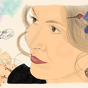 Mi Proyecto del curso: Retrato ilustrado con Procreate. Un projet de Illustration traditionnelle, Illustration vectorielle, Illustration numérique , et Dessin de portrait de Alba U.M - 16.05.2021