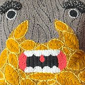 My project in Punch Needle XL Embroidery course . % Samuel Ntim tarafından hazırlanan Nakış, Dekoras, Ve on projesi - 05.16.2021