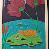Mi Proyecto del curso: Técnicas de ilustración con acuarela y gouache. Traditional illustration, Fine Arts, Painting, Watercolor Painting, Children's Illustration, and Gouache Painting project by zazilha25 - 05.16.2021