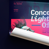 Proyecto del curso: Diseño de carteles para eventos musicales  . % Dan Rojas tarafından hazırlanan Tasarım, Sanat Yönetmenliği, Grafik Tasarım, Ve Poster Tasarımı projesi - 05.06.2021