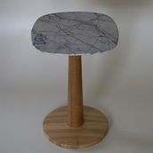 Mesa Lateral Blondin. Design, Product Design, Furniture Design, Making, Woodworking & Industrial Design project by Danillo Faria - 01.07.2019