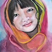 Mi Proyecto del curso: Retrato artístico en acuarela. Painting, Watercolor Painting, and Portrait Drawing project by LUIS ALONSO MARTINEZ HERNANDEZ - 05.17.2021