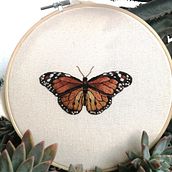 Mi Proyecto del curso: Técnicas de bordado realista. Traditional illustration, Embroider, and Textile Design project by sotoadriana2002 - 05.17.2021