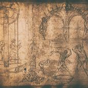 Mythology. Traditional illustration, Sketching, Pencil Drawing, Drawing, Watercolor Painting, Sketchbook & Ink Illustration project by Marc Feldmann - 05.17.2021