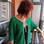 Mi Proyecto del curso:  Top-down: prendas a crochet de una sola pieza. Un progetto di Fashion design, Fiber Art, DIY e Uncinetto di Paloma Lorenzo - 18.05.2021