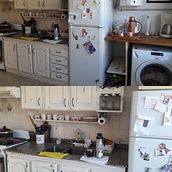 COCINA COMEDOR MODIFICADA. Interior Design, Decoration & Interior Decoration project by FERNANDA AGUILAR - 05.18.2021