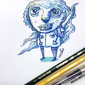 My project in The Art of Sketching: Transform Your Doodles into Art course. Traditional illustration, Pencil Drawing, Drawing, and Sketchbook project by Maciek Zbagna - 05.18.2021