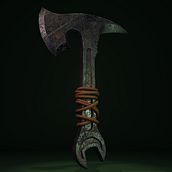 Axe-Wrench Ein Projekt aus dem Bereich 3D, Videospiele und 3-D-Modellierung von Pelayo Martín Fernández - 05.05.2021