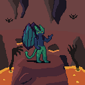 Mi proyecto final de Pixel Art.. Un proyecto de Diseño de personajes y Pixel art de Leonardo Anzo - 16.05.2021