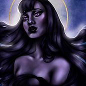 Meu projeto do curso: Retrato digital no Photoshop com um toque de fantasia. Ilustração tradicional, Desenho, Ilustração digital, Desenho de retrato, Desenho digital, e Pintura digital projeto de keniasbraga - 18.05.2021