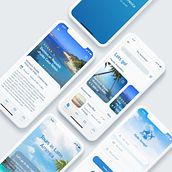 Travel App. UX / UI, Mobile Design, Design digital, e Design de apps projeto de Ivan Lao - 17.05.2021