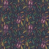 My project in Scientific Illustration for Pattern Design course. Un progetto di Illustrazione tradizionale, Pattern design, Illustrazione digitale e Illustrazione naturalistica di jessalynclairem - 16.05.2021