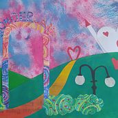 Il mio progetto del corso: Illustrazione di storie con la carta. Ilustração tradicional, Colagem, Papercraft, Ilustração infantil, Criatividade para crianças, e Narrativa projeto de Alysia Giorgia Voltattorni - 19.05.2021
